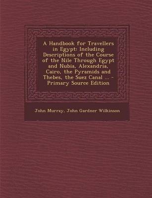 Book cover for A Handbook for Travellers in Egypt