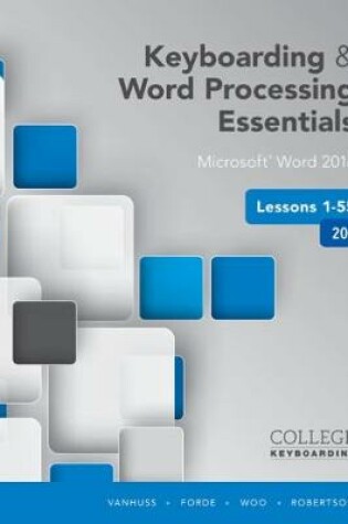 Cover of Keyboarding and Word Processing Essentials Lessons 1-55