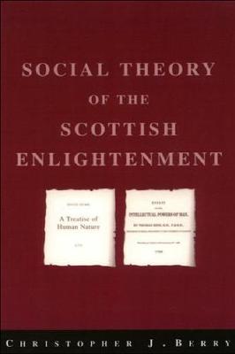 Book cover for The Social Theory of the Scottish Enlightenment