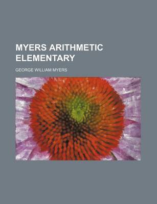 Book cover for Myers Arithmetic Elementary