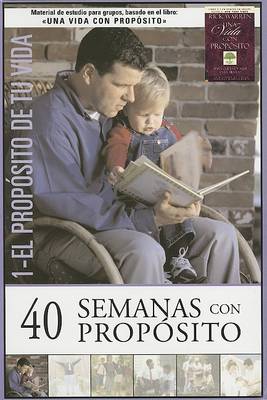 Book cover for 40 Semanas Con Propsito, Volume 1 Kit