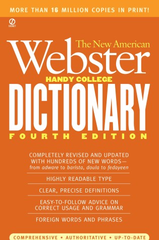 Cover of The New American Webster Handy College Dictionary