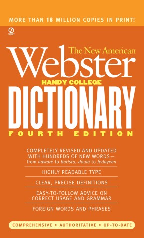 Cover of The New American Webster Handy College Dictionary