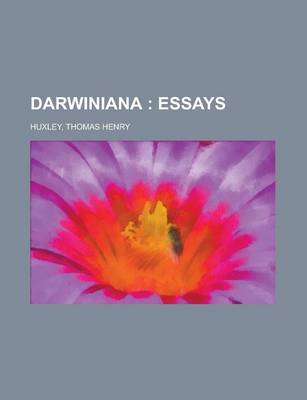 Book cover for Darwiniana; Essays - Volume 02