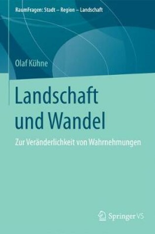 Cover of Landschaft und Wandel