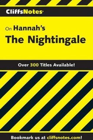 Cover of Cliffsnotes on Hannah's the Nightingale