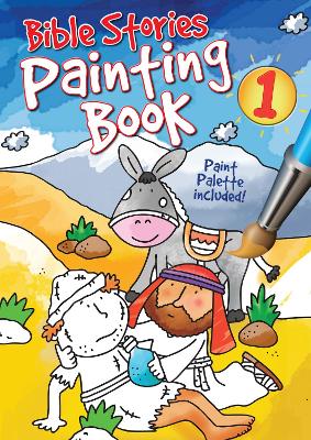 Book cover for Bible Stories Painting Book 1