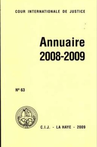 Cover of Cour Internationale de Justice