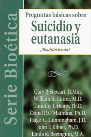 Cover of Suicide and Euthanasia