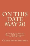 Book cover for On This Date May 20