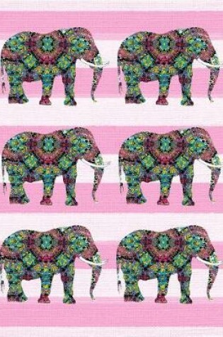Cover of Ornate Elephant Design Writing Book