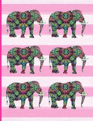 Book cover for Ornate Elephant Design Writing Book