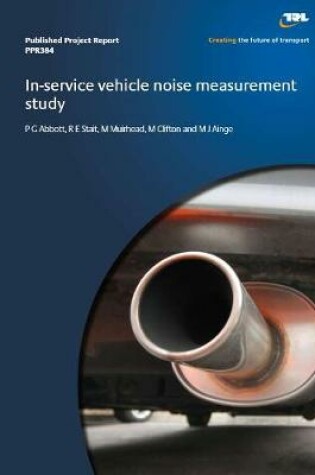 Cover of In-service vehicle noise measurement study