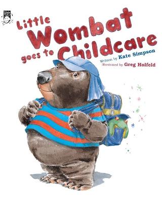 Book cover for Little Wombat goes to Childcare