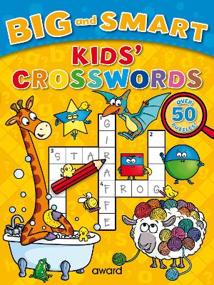 Book cover for Big and Smart Kids' Crosswords