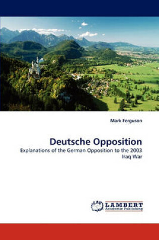 Cover of Deutsche Opposition