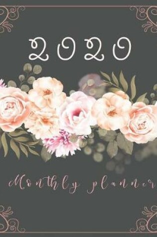 Cover of 2020 Monthly planner