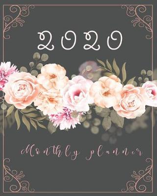 Book cover for 2020 Monthly planner