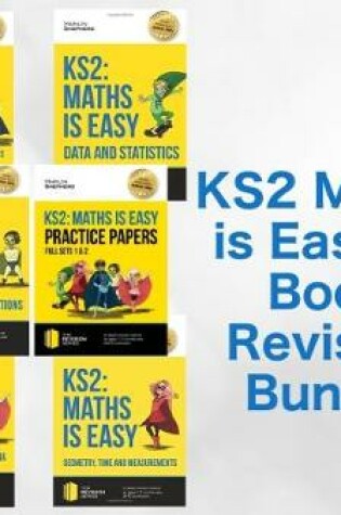 Cover of KS2 Maths is Easy 6 Book Revision Bundle