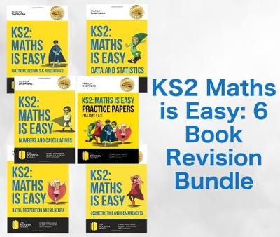 Book cover for KS2 Maths is Easy 6 Book Revision Bundle