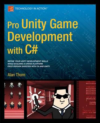 Book cover for Pro Unity Game Development with C#