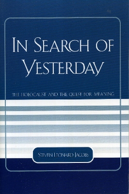 Book cover for In Search of Yesterday