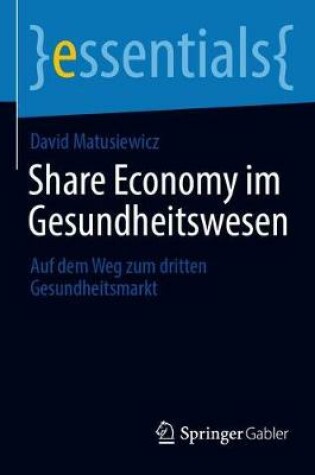 Cover of Share Economy im Gesundheitswesen