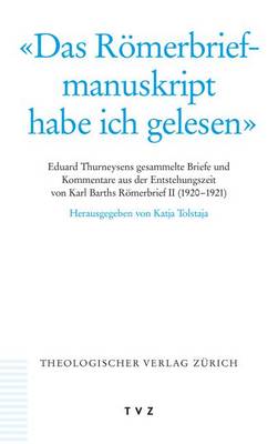 Book cover for Das Romerbriefmanuskript Habe Ich Gelesen