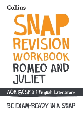 Book cover for Romeo and Juliet AQA GCSE 9 - 1 English Literature Workbook