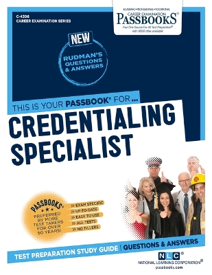 Book cover for Credentialing Specialist (C-4306)