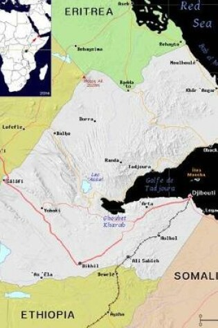 Cover of Modern Day Color Map of Djibouti in Africa Journal