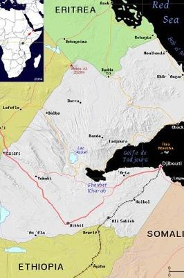 Book cover for Modern Day Color Map of Djibouti in Africa Journal