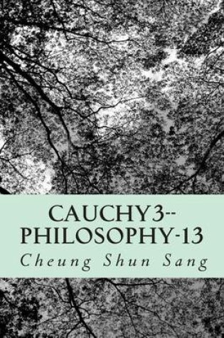 Cover of Cauchy3--philosophy-13