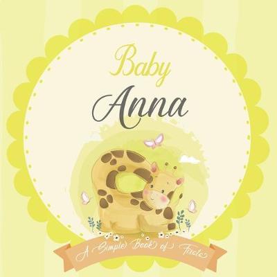 Book cover for Baby Anna A Simple Book of Firsts