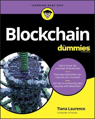 Book cover for Blockchain For Dummies