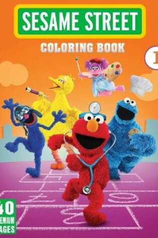 Cover of Sesame Street Coloring Book Vol1