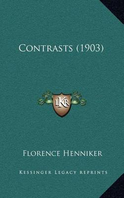 Book cover for Contrasts (1903)