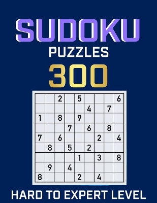 Book cover for Sudoku 300 Puzzles Hard to Expert