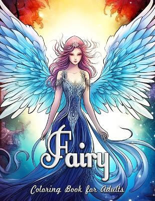 Book cover for Fairy Coloring Book for Adults