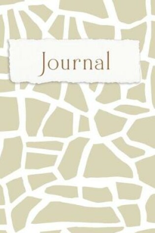 Cover of Modern Terrazzo 6 x 9 inch Journal, 200 pages, wide ruled