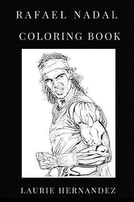 Book cover for Rafael Nadal Coloring Book