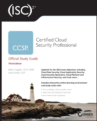 Book cover for (ISC)2 CCSP Certified Cloud Security Professional Official Study Guide