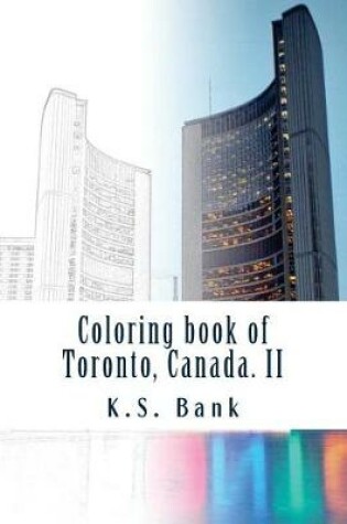 Cover of Coloring book of Toronto, Canada. II