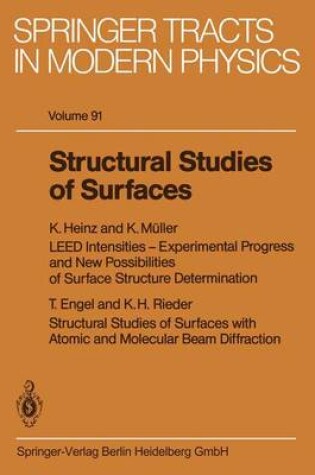 Cover of Structural Studies of Surfaces