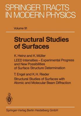 Book cover for Structural Studies of Surfaces