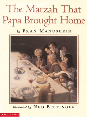 Book cover for The Matzah That Papa Brought Home