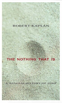 Book cover for The Nothing That is