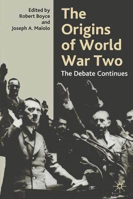 Book cover for The Origins of World War Two