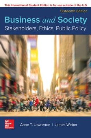 Cover of ISE Business and Society: Stakeholders, Ethics, Public Policy