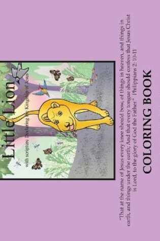 Cover of Little Lion Coloring Book